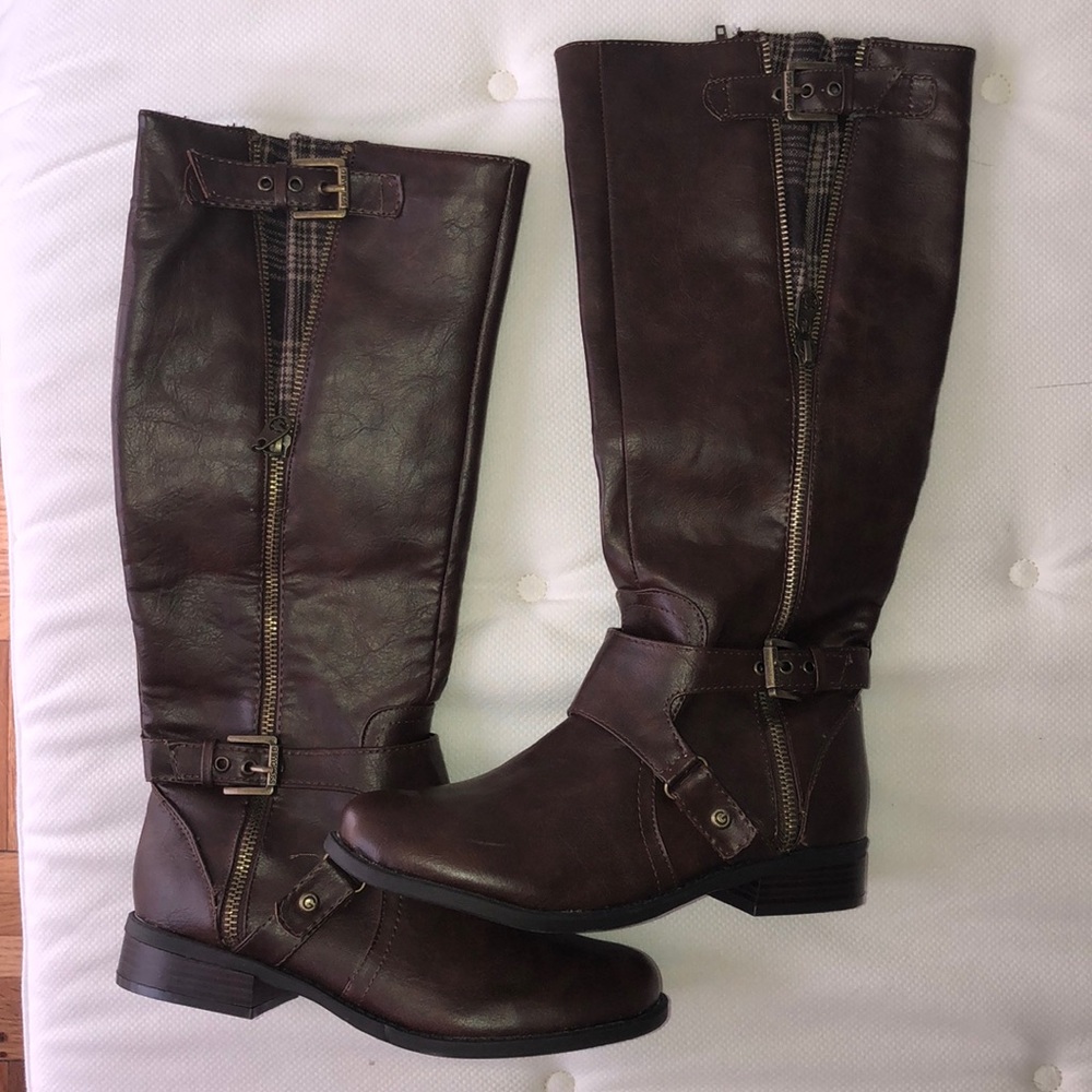 Tall Brown Guess Boots